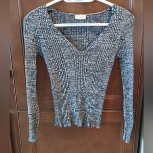 Ambiance Monochrome Knit Top